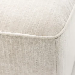 NOOR Pouf pour canapé modulable en velours côtelé