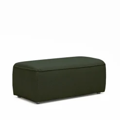 NOOR Pouf pour canapé modulable en tissu bouclette