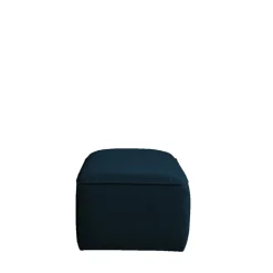 NOOR Pouf pour canapé modulable en tissu bouclette