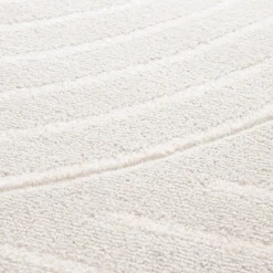 NORA Tapis contemporain à motif géométrique