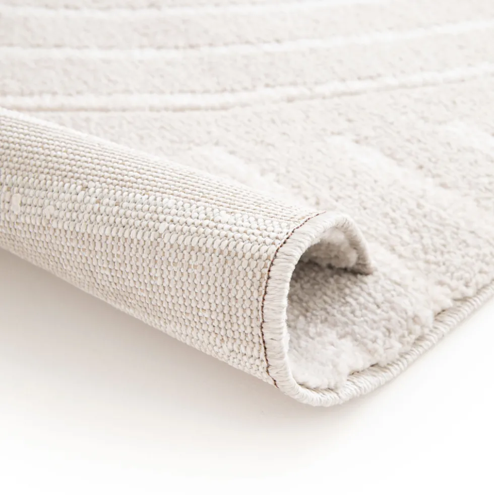 NORA Tapis contemporain à motif géométrique