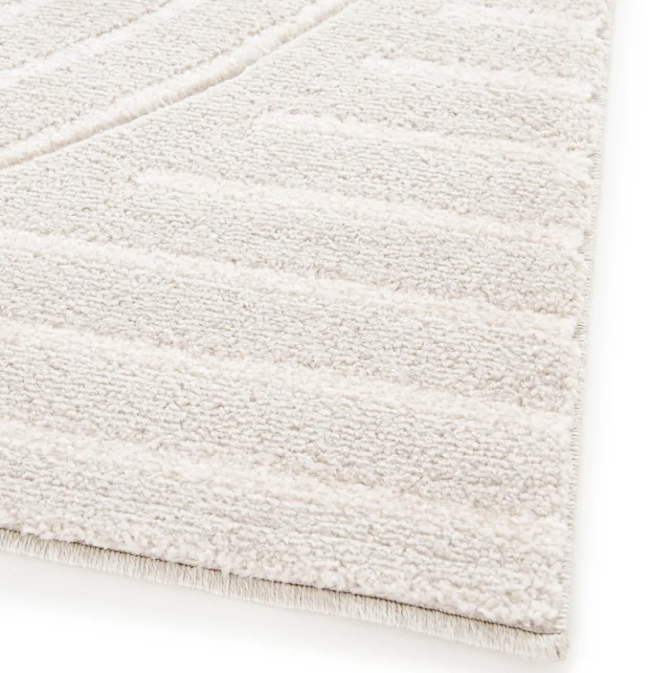 NORA Tapis contemporain à motif géométrique