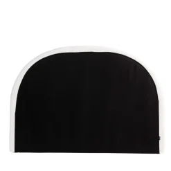 NOUSSA Tête de lit en tissu bouclette demi-lune L150cm
