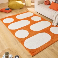NOVA Tapis vintage à motif rond
