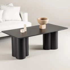 OLIVIA Table basse en bois 120x60cm