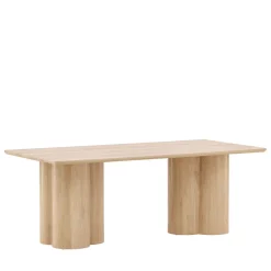 OLIVIA Table basse en bois 120x60cm