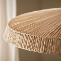ORBE Suspension ronde en raphia ø75cm