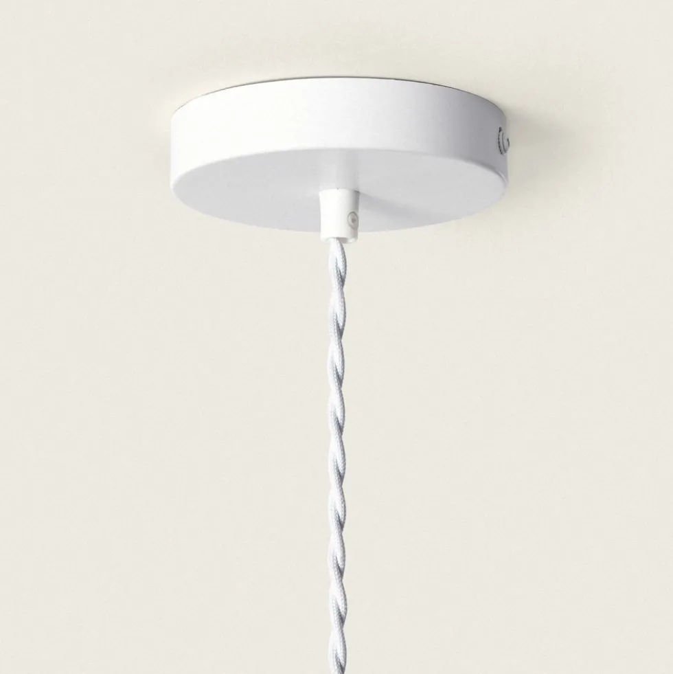 ORBE Suspension ronde en raphia ø75cm