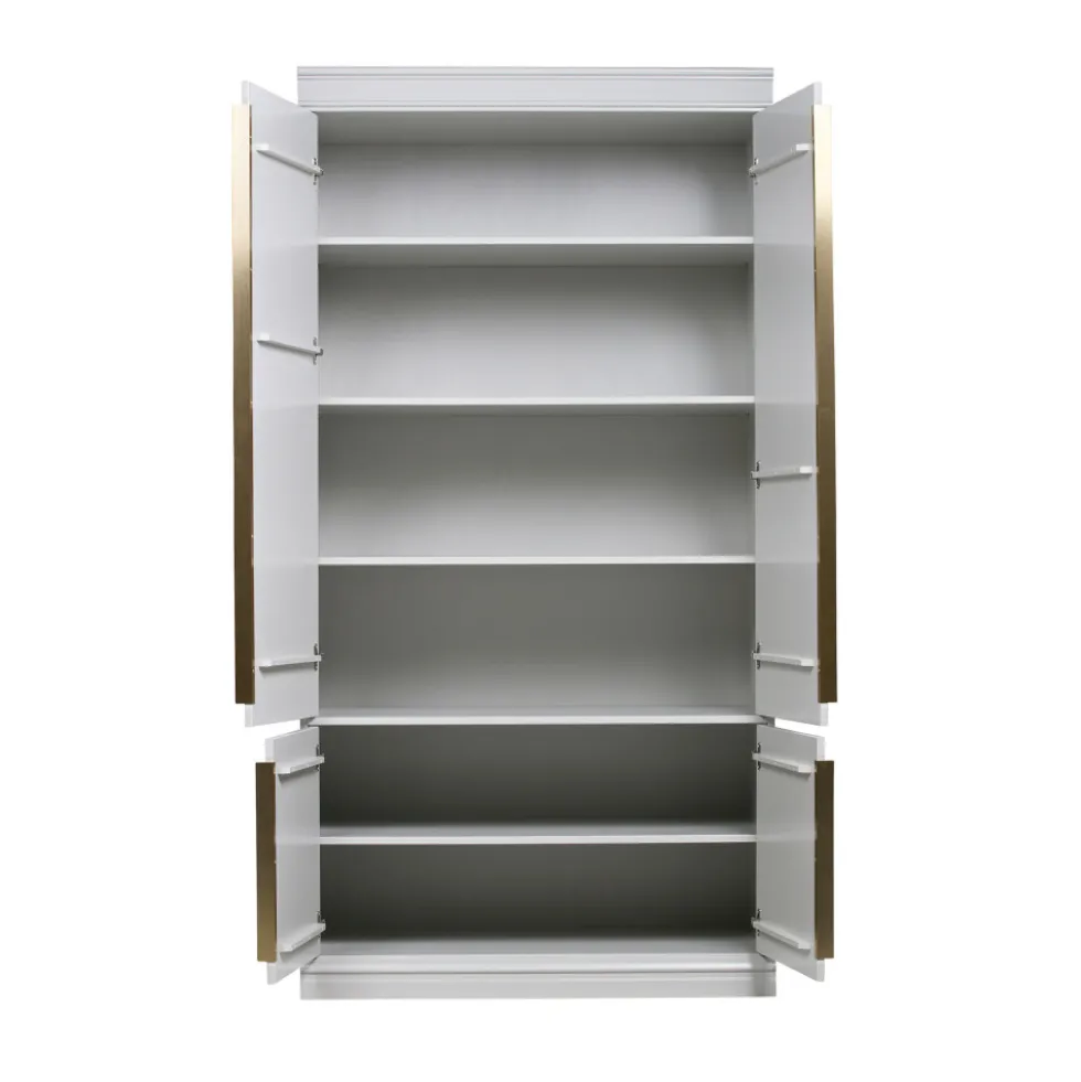 ORGANIZE Armoire 4 portes en bois H215cm