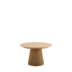 OSAKA Table à manger extensible 4 à 10 personnes 120-240x120cm en bois
