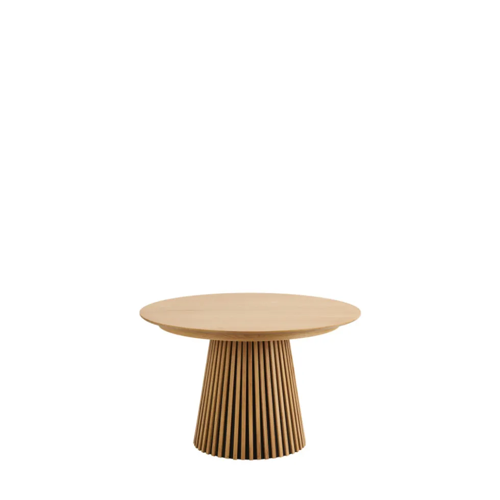 OSAKA Table à manger extensible 4 à 10 personnes 120-240x120cm en bois