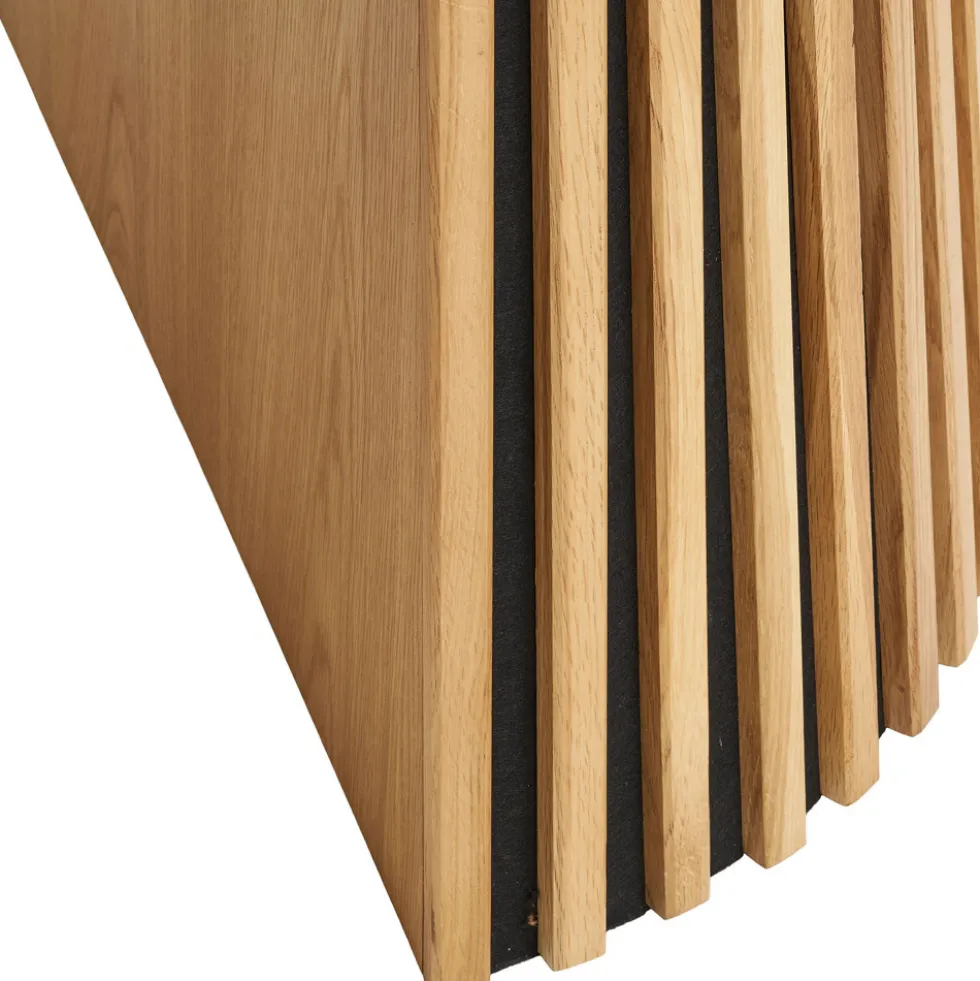 OSAKA Table à manger extensible 4 à 10 personnes 120-240x120cm en bois