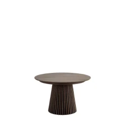 OSAKA Table à manger extensible 4 à 10 personnes 120-240x120cm en bois