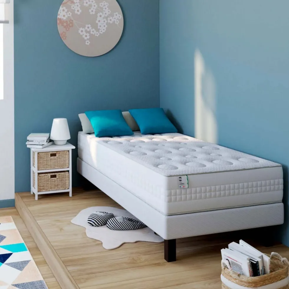 OXYGÈNE-R Matelas 100% ressorts, épaisseur 26cm, accueil moelleux