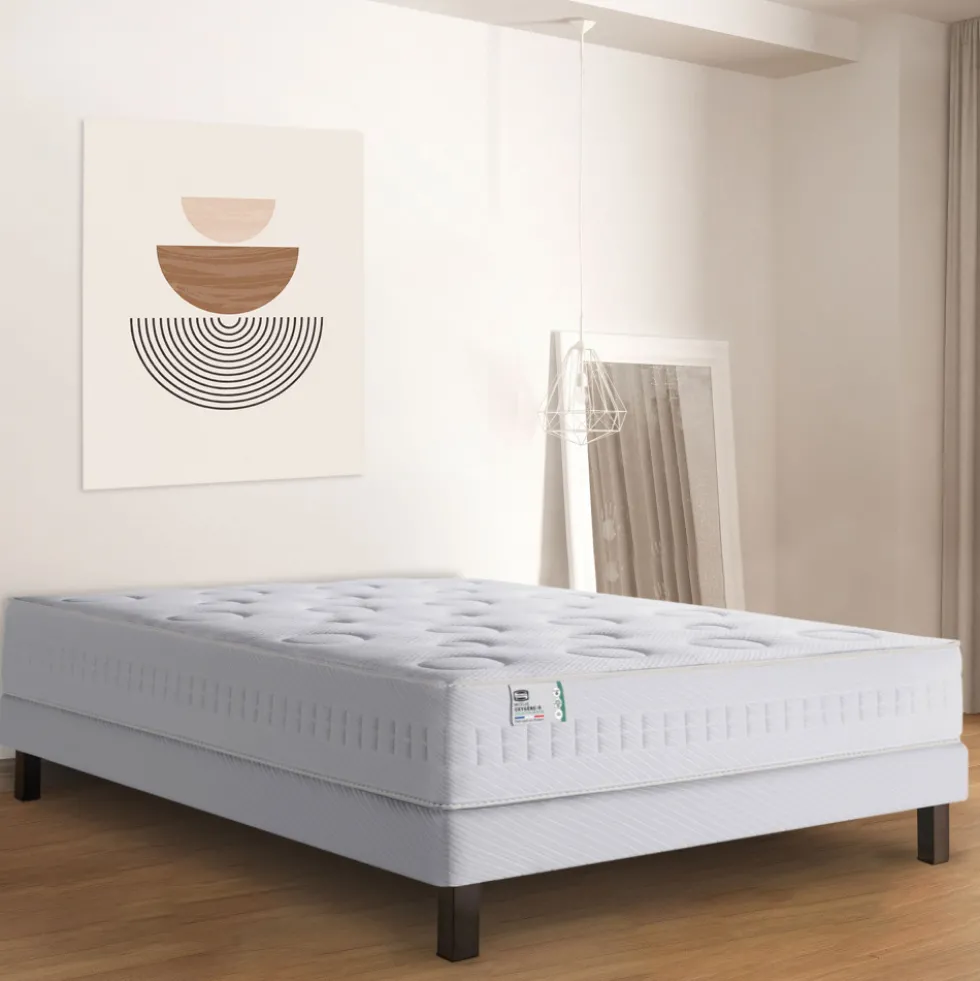 OXYGÈNE-R Matelas 100% ressorts, épaisseur 26cm, accueil moelleux