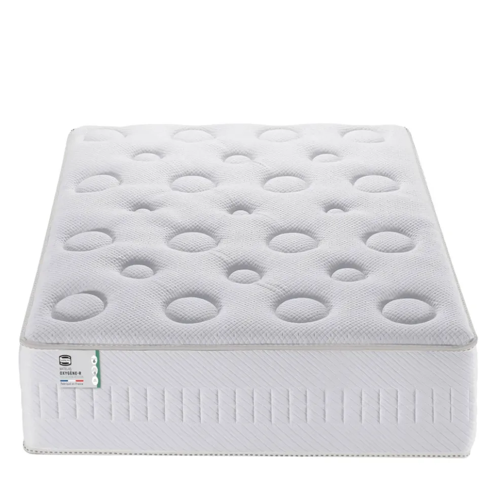 OXYGÈNE-R Matelas 100% ressorts, épaisseur 26cm, accueil moelleux