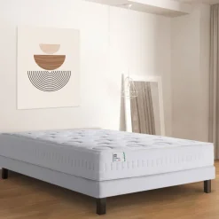 OXYGÈNE-R Matelas 100% ressorts, épaisseur 26cm, accueil moelleux