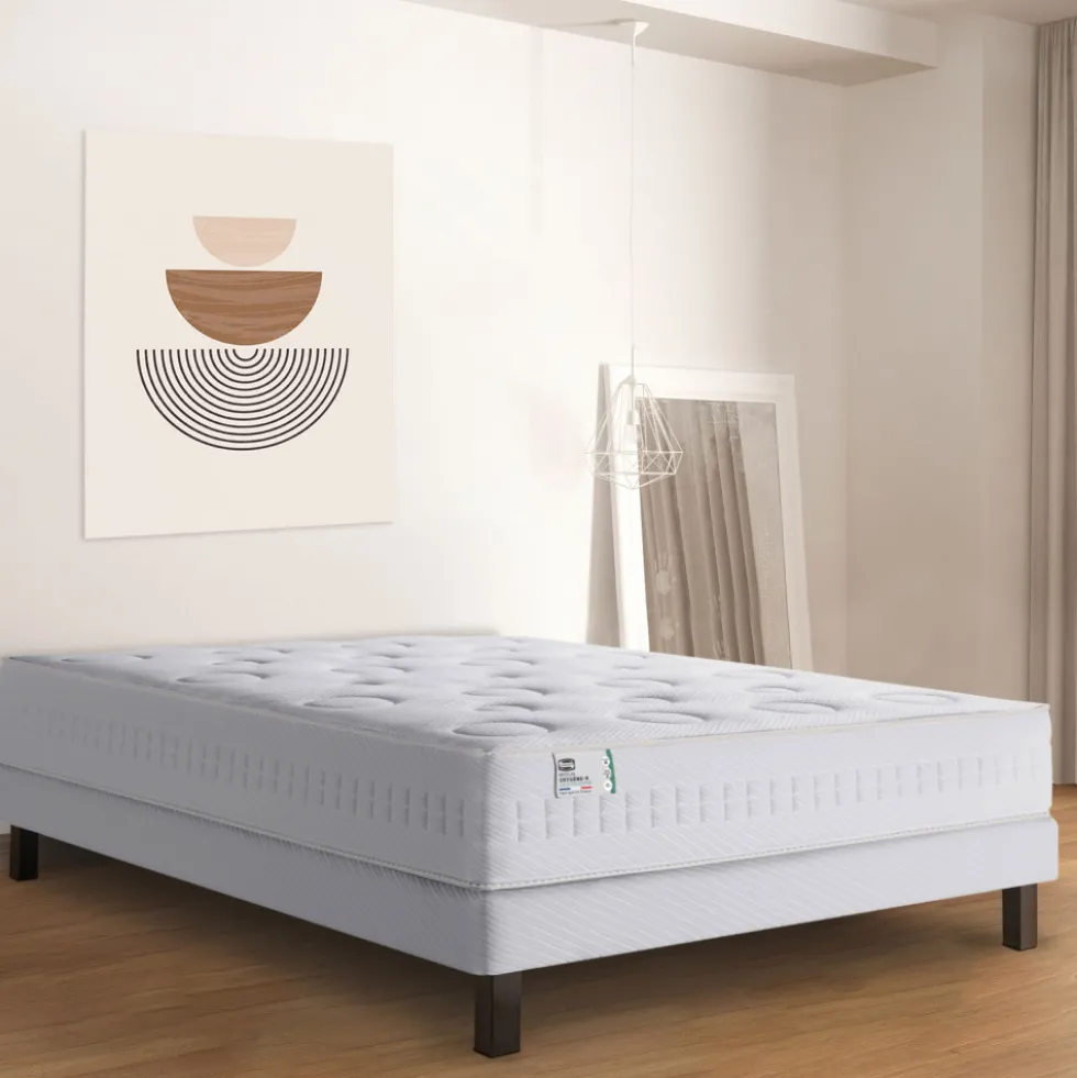 OXYGÈNE-R Matelas 100% ressorts, épaisseur 26cm, accueil moelleux