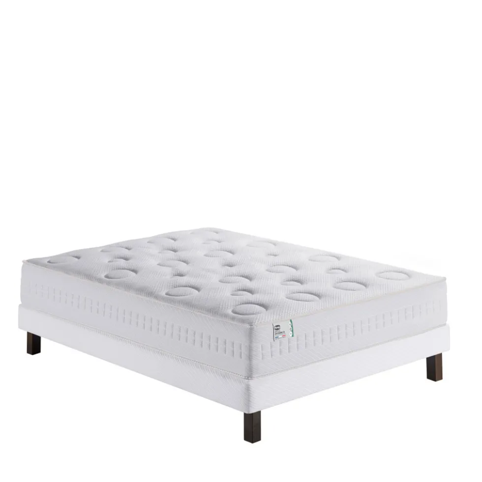 OXYGÈNE-R Matelas 100% ressorts, épaisseur 26cm, accueil moelleux
