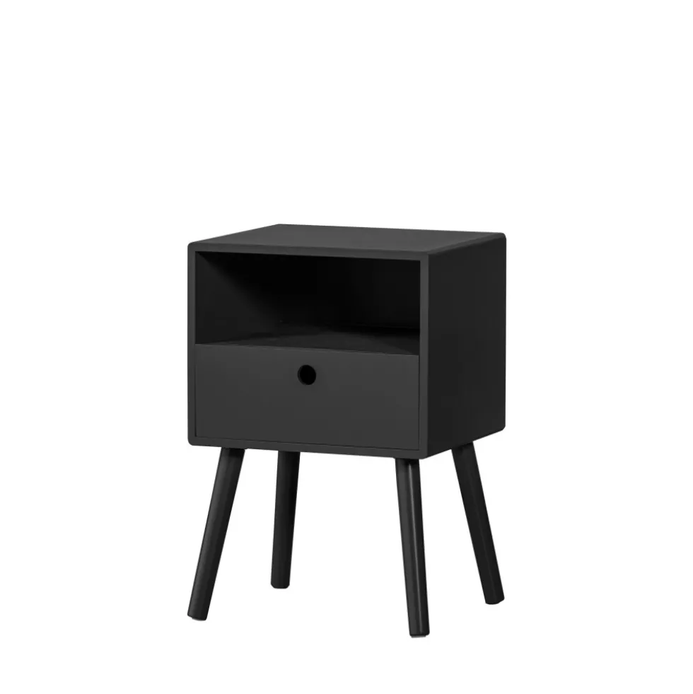 OZZY Table de chevet 1 tiroir, 1 niche en bois