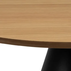 PARIDES Table basse ronde en bois ø65cm