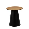 PARIDES Table d'appoint ronde en bois ø45cm