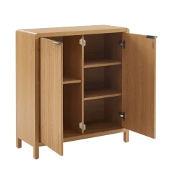 PAULA Buffet 2 portes en bois L75cm