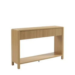 PAULA Console 2 tiroir en bois L120cm