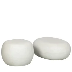 PEBBLE Table basse en fibre d'argile ø50cm