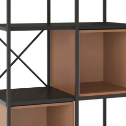PHALOR Etagère en bois et métal 70,50x179cm