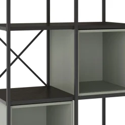 PHALOR Etagère en bois et métal 70,50x179cm