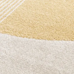 PILO Tapis à motifs géométriques arrondis