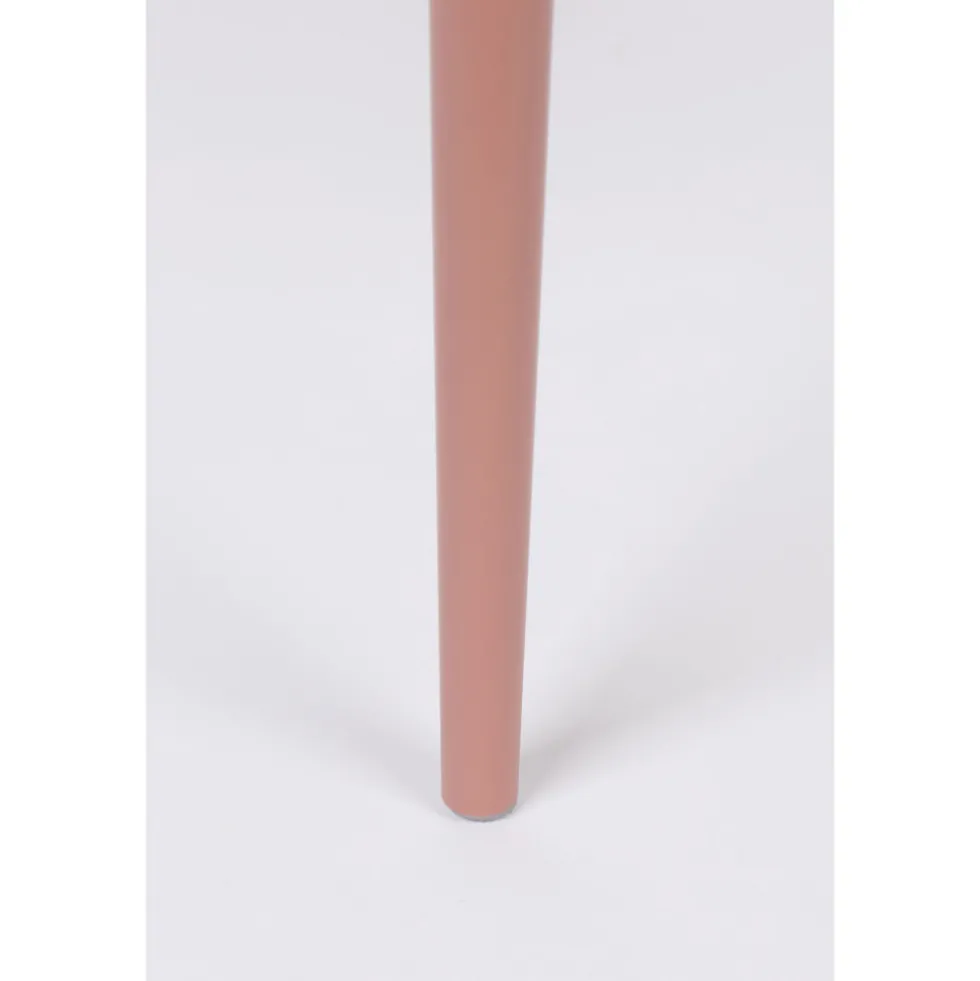 PIP Lot de 2 chaises en résine et métal