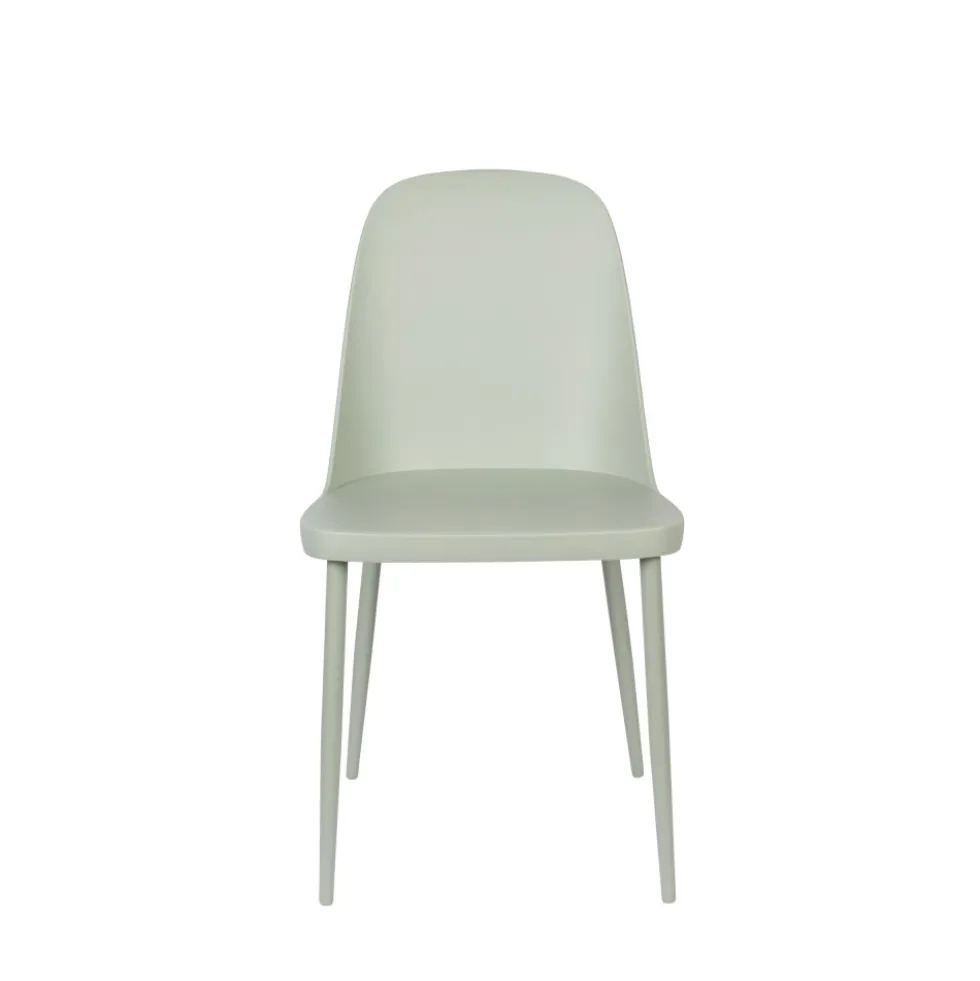 PIP Lot de 2 chaises en résine et métal