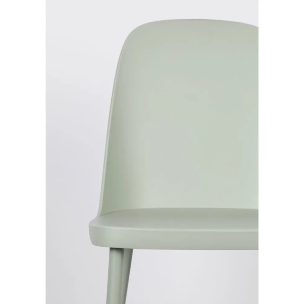 PIP Lot de 2 chaises en résine et métal