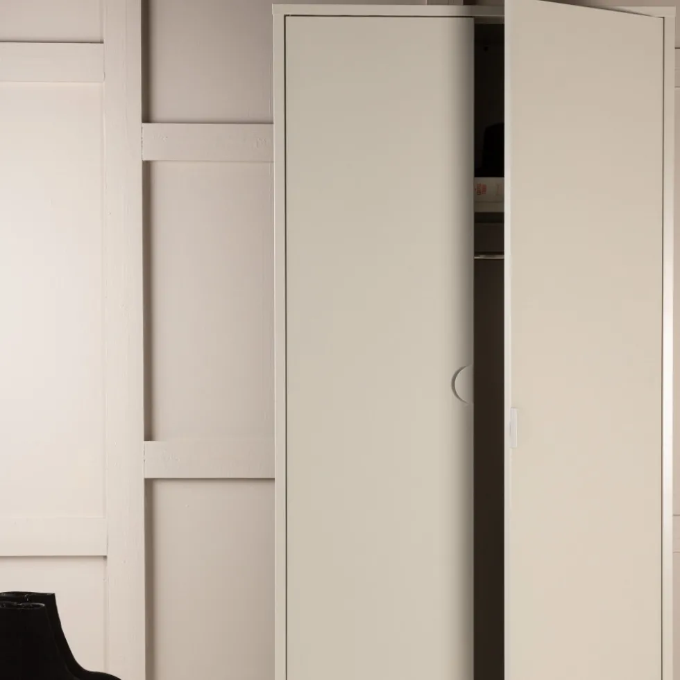 PIRING Armoire 2 portes en métal H183cm