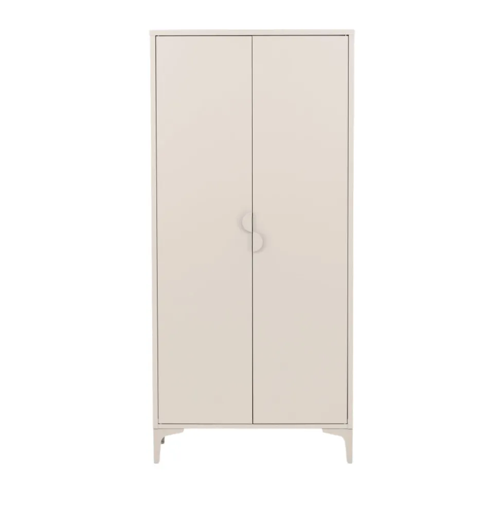 PIRING Armoire 2 portes en métal H183cm
