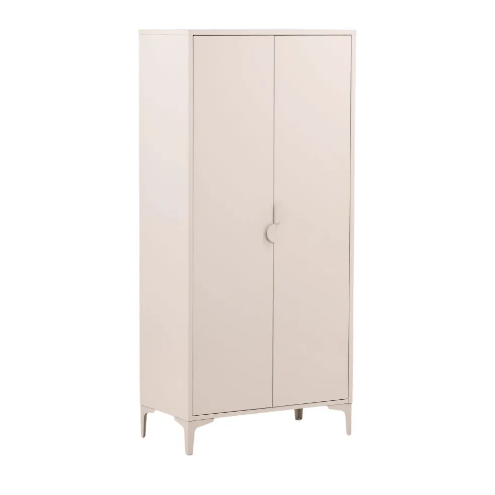 PIRING Armoire 2 portes en métal H183cm