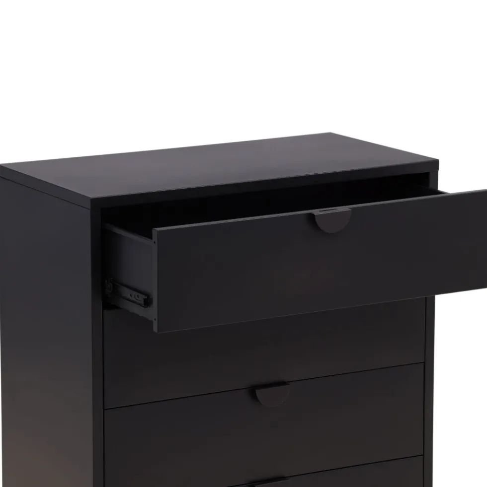 PIRING Commode 4 tiroirs en métal L78cm