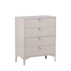 PIRING Commode 4 tiroirs en métal L78cm