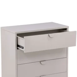 PIRING Commode 4 tiroirs en métal L78cm