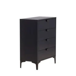 PIRING Commode 4 tiroirs en métal L78cm