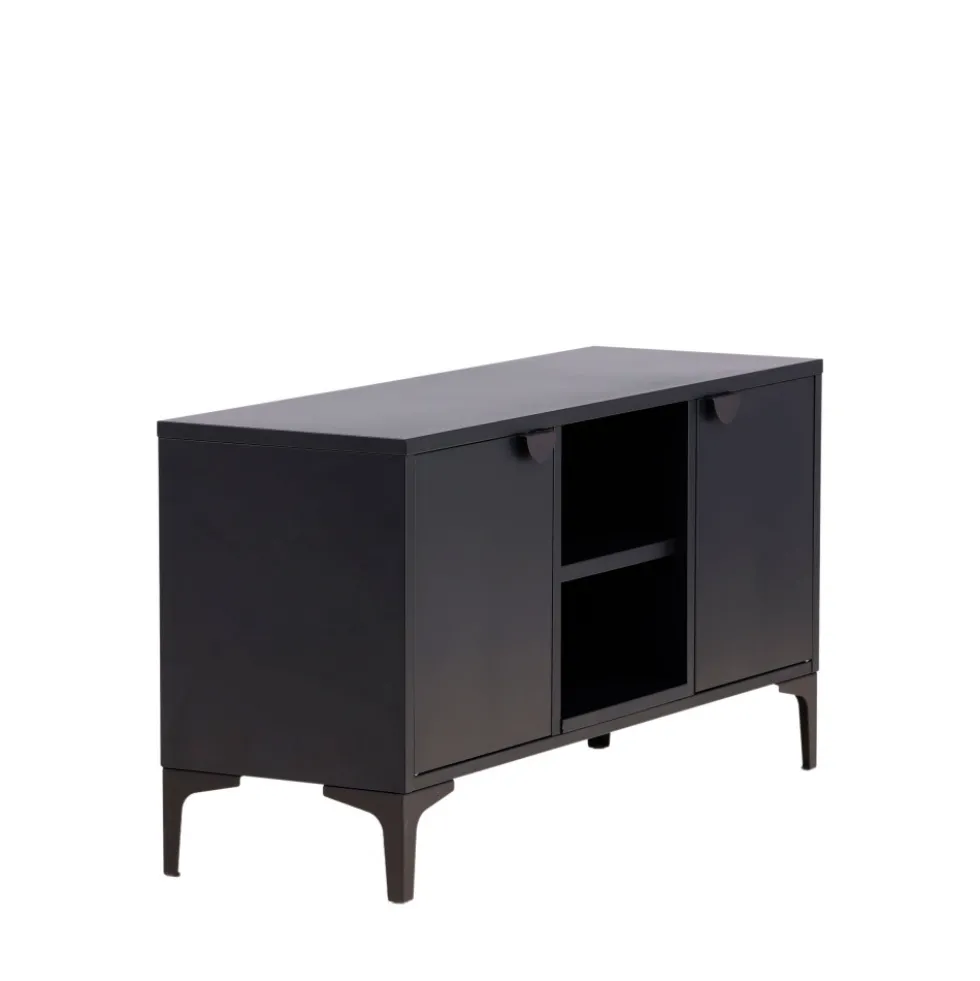 PIRING Meuble TV en métal L120cm