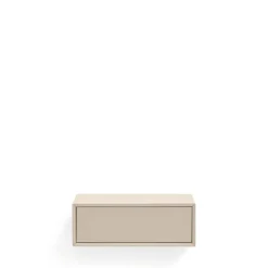 PLATT Table de chevet 1 tiroir murale en bois