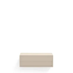 PLATT Table de chevet 1 tiroir murale en bois
