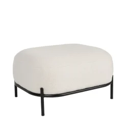 POLLYRepose-pieds en tissu bouclette