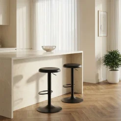 POP Tabouret de bar réglable en métal H60-81cm