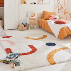 POPY Tapis contemporain aux formes géométriques