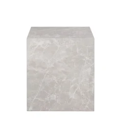PRAGUE Table d'appoint effet marbre
