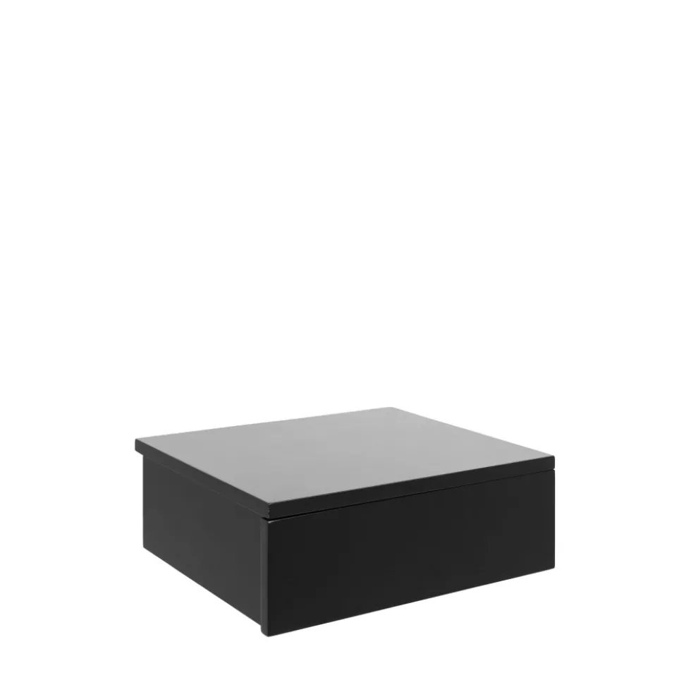 PUERTO Table de chevet murale 1 tiroir en bois